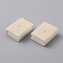 Силиконовые бусины в форме книги&nbsp;SIL-WH0002-93K