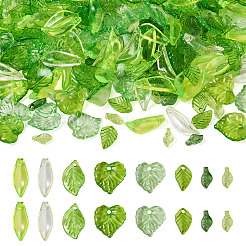 320шт 8 стиля прозрачные акриловые подвески&nbsp;TACR-TA0001-18