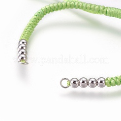 Fabrication de bracelets de perles tressées en nylon&nbsp;BJEW-F360-FP07