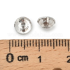 Прозрачные стеклянные граненые бусины&nbsp;GLAA-P075-01D-01