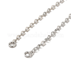 Покрытие стойки латунным кабелем звено цепи изготовление браслета KK-TAC0016-05P