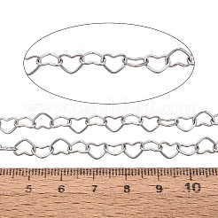 Herzgliederketten aus Edelstahl 304&nbsp;CHS-Q009-20B-P
