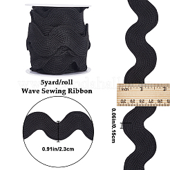 Волнистая бахрома из полиэстера&nbsp;OCOR-GF0003-44F-01