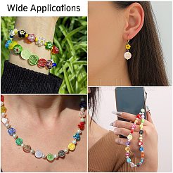 14шт 14 цвета бусины лэмпворк ручной работы&nbsp;LAMP-CJ0002-86