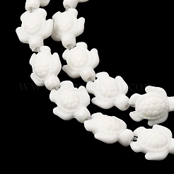 Синтетических нитей бирюзовые бусы&nbsp;G-E456-35D-8x10mm-01