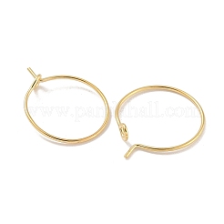 Латунная фурнитура для хооп серег KK-H503-33G-01