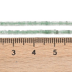 Природный зеленый бисер пряди клубники кварца G-K399-B02-01