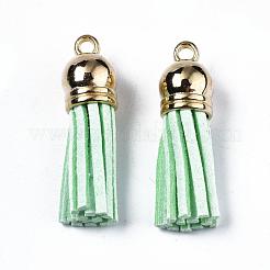 Искусственные замши кисточкой подвесные украшения FIND-T002-B21