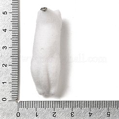 Кулоны из флокированной смолы&nbsp;LS-RESI-E059-01A