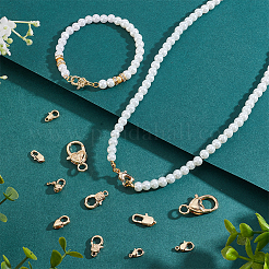 13 шт. 13 стиля латунные застежки-лобстеры с покрытием KK-PH0006-83