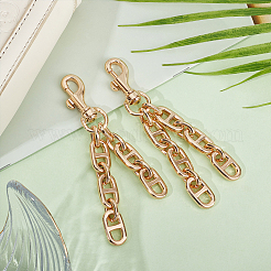 Удлинители ремешка для кошелька с цепочкой из сплава Mariner Link DIY-WH0449-55KCG