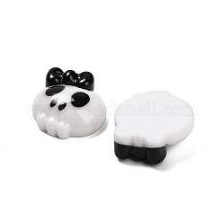 Кабошоны из непрозрачной смолы на Хэллоуин CRES-I045-01G-02