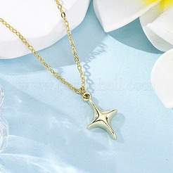 2 шт. 2-х цветные подвески из сплава со звездами NJEW-JN05214