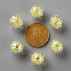 Прозрачные акриловые бусины TACR-S152-07B-SS2105