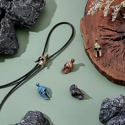 5 шт. 5-х цветные латунные бусины для шлема FIND-ME0002-49