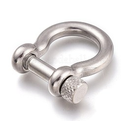 Anlaufgeschützte D-Ring-Ankerschäkelverschlüsse aus Edelstahl 304&nbsp;STAS-Z017-16P