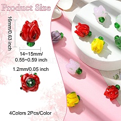 Бусины лэмпворк &nbsp;LAMP-CJ0002-04