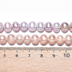 Нити из натурального культивированного пресноводного жемчуга PEAR-N013-06-A-02