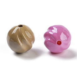 Непрозрачные бусины из абс-пластика KY-C019-03