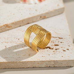 Регулируемые открытые манжеты из нержавеющей стали 304 для женщин&nbsp;NR2128