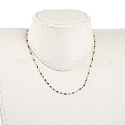 Collane a maglie in acciaio inossidabile 304&nbsp;NJEW-JN03084-01