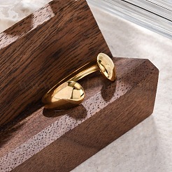 Кольца-манжеты из нержавеющей стали 304 для женщин&nbsp;RJEW-F175-03G-02