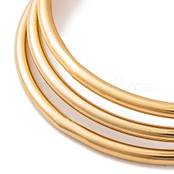 7шт. Набор браслетов из нержавеющей стали 304 с вакуумным покрытием PVD для женщин&nbsp;BJEW-A011-09B-G