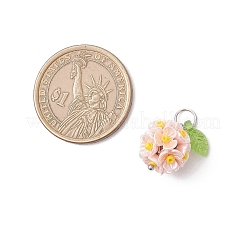 Латунь стекло кулоны&nbsp;PALLOY-MZ00966-02