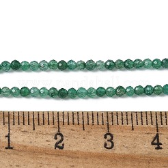 Бусины из натурального фуксита G-C009-A27-01