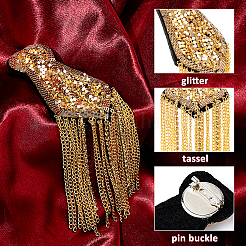 2шт модные погоны с кисточками&nbsp;FIND-FH0012-13