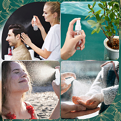 Пустые переносные пластиковые баллончики с распылителем AJEW-GF0009-72B-01