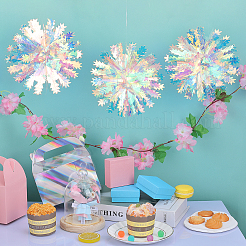 Украшения с подвесками в виде снежинок для домашних животных AJEW-WH20020-014A