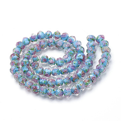 Ручной золотой песок бусины бисер нитей LAMP-R141-12mm-06