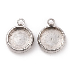 Cabochon pendenti in acciaio inossidabile 304 anti-ossidazione&nbsp;STAS-K202-03C-P