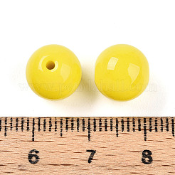 Perle di vetro di colore solido opaco&nbsp;GLAA-N007-10mm-A02