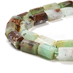 Натуральные хризопразные бисерные пряди G-G068-A34-01