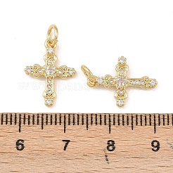 Латунные микро проложить кубического циркония подвески KK-G544-17G