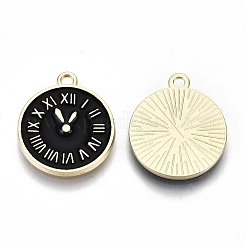 Часы сплава эмали подвески&nbsp;X-ENAM-Q033-11B