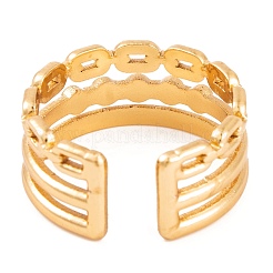 Цепь с овальными звеньями из нержавеющей стали 304 с вакуумным покрытием PVD RJEW-G316-04G