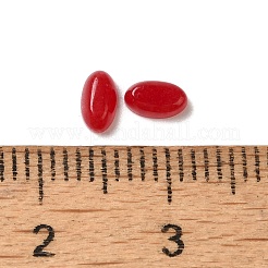 Кабошоны из натурального белого нефрита G-F772-01A-05