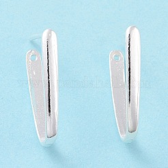 925スターリングシルバーアイスピック・ピン・ベイル  銀  18x2mm  穴：1mm  ピン：1mm&nbsp;STER-D035-23S-02