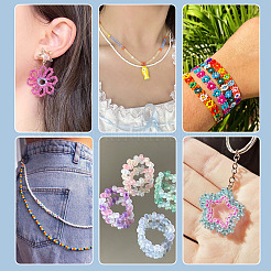 180 г 12-х цветных стеклянных бусин&nbsp;SEED-TA0001-35