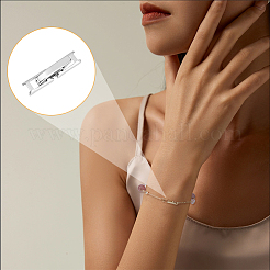 16 шт. 4 стиля 2 цвета экологически чистые латунные застежки для часового ремешка KK-FH0007-35