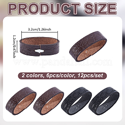 4 borsa 2 colori passanti per cintura in pelle bovina&nbsp;FIND-PH0061-98B