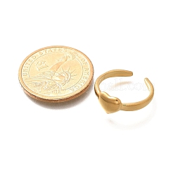 Кольца-манжеты из нержавеющей стали 304 для женщин&nbsp;RJEW-R010-04G