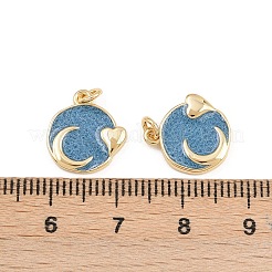 Латунь эмаль подвески&nbsp;KK-B157-16G-01