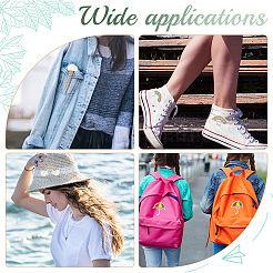 3 шт. 3 стильных аксессуара для украшения из радужного нетканого материала&nbsp;PATC-FG0001-17