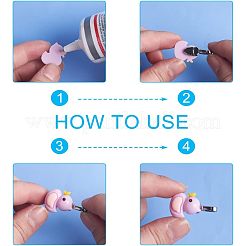 8 шт. 2 шт. плоских клеящихся подвесных скоб из нержавеющей стали 304 STAS-UN0039-95