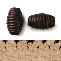 Sprühlackierte europäische Holzperlen&nbsp;WOOD-A029-04