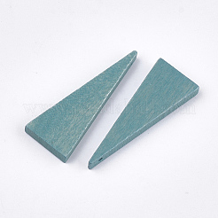Pendentifs en bois peint&nbsp;WOOD-T021-12E